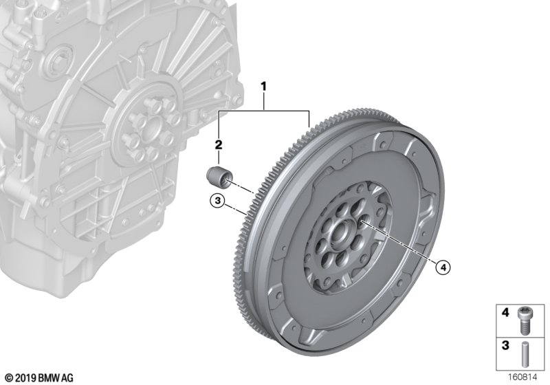 BMW 21 20 7 629 269 - Volanta aaoparts.ro