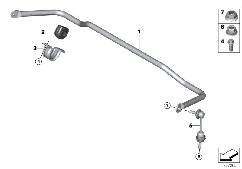 LEMFÖRDER 44391 01 - Cuzinet, stabilizator aaoparts.ro