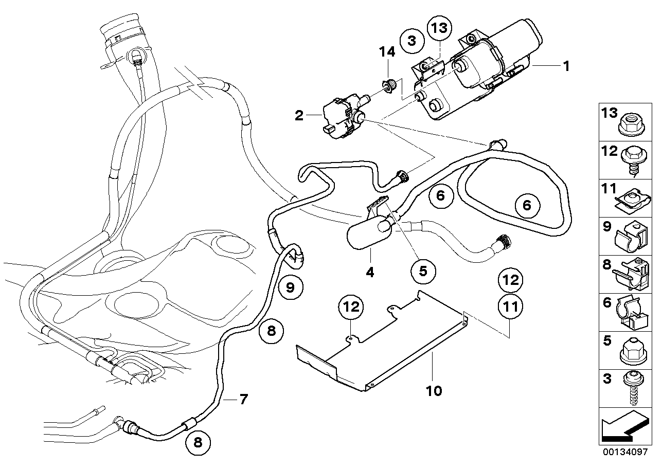 BMW 16137162350 - Filtru combustibil aaoparts.ro