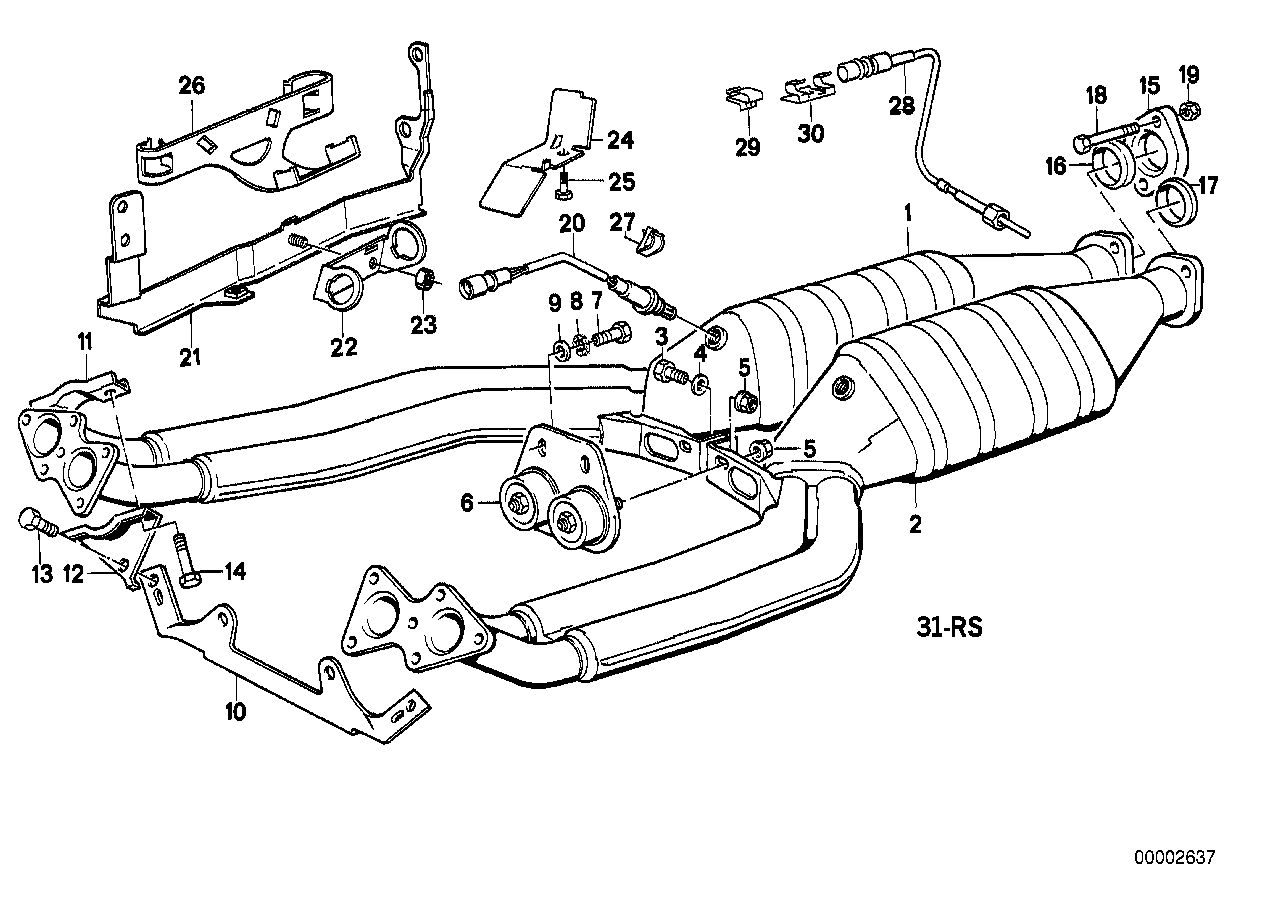 BMW 11 78 1 733 628 - Sonda Lambda aaoparts.ro