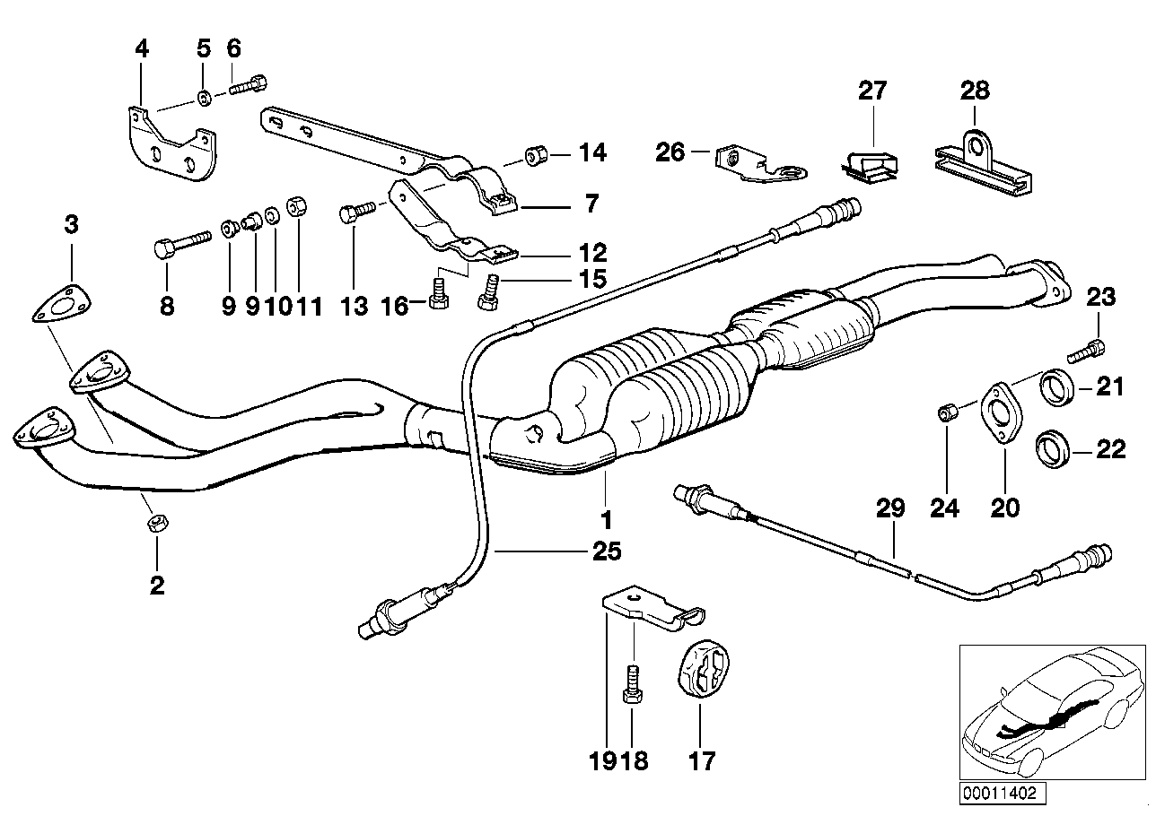 BMW 11 78 1 735 499 - Sonda Lambda aaoparts.ro