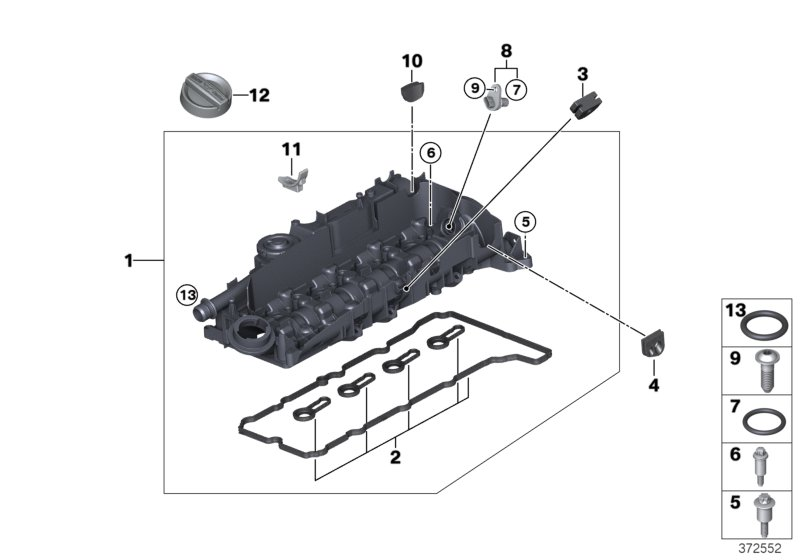 Topran 503 809 - Capac culbutor aaoparts.ro
