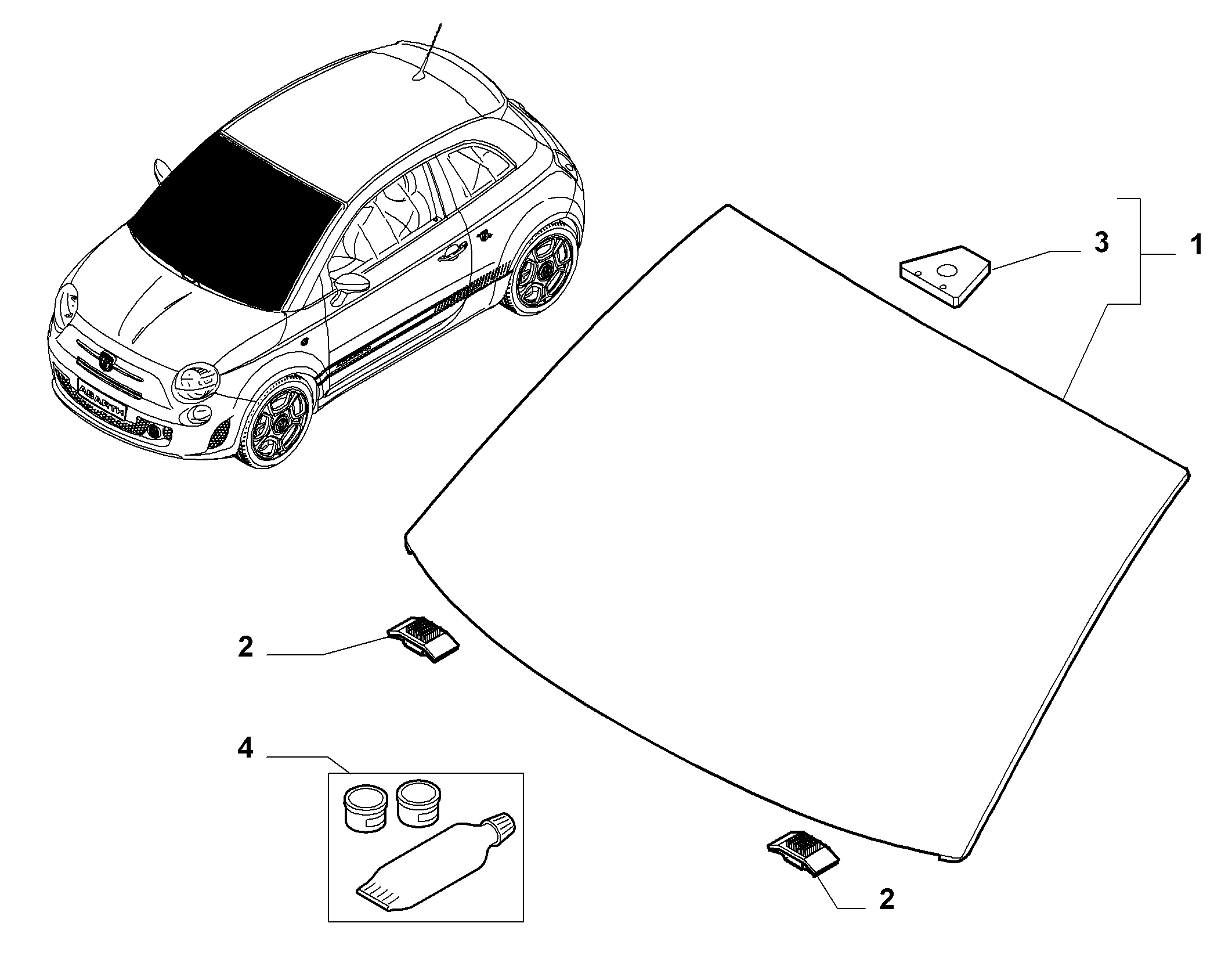 FIAT 51787582 - Parbriz aaoparts.ro