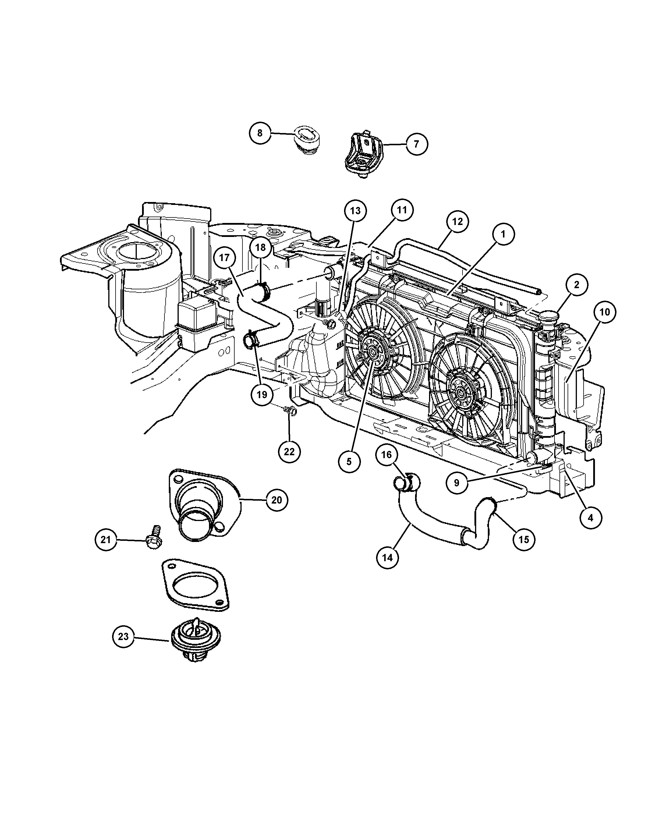 Chrysler 4677 493AA - Buson,umplere ulei aaoparts.ro