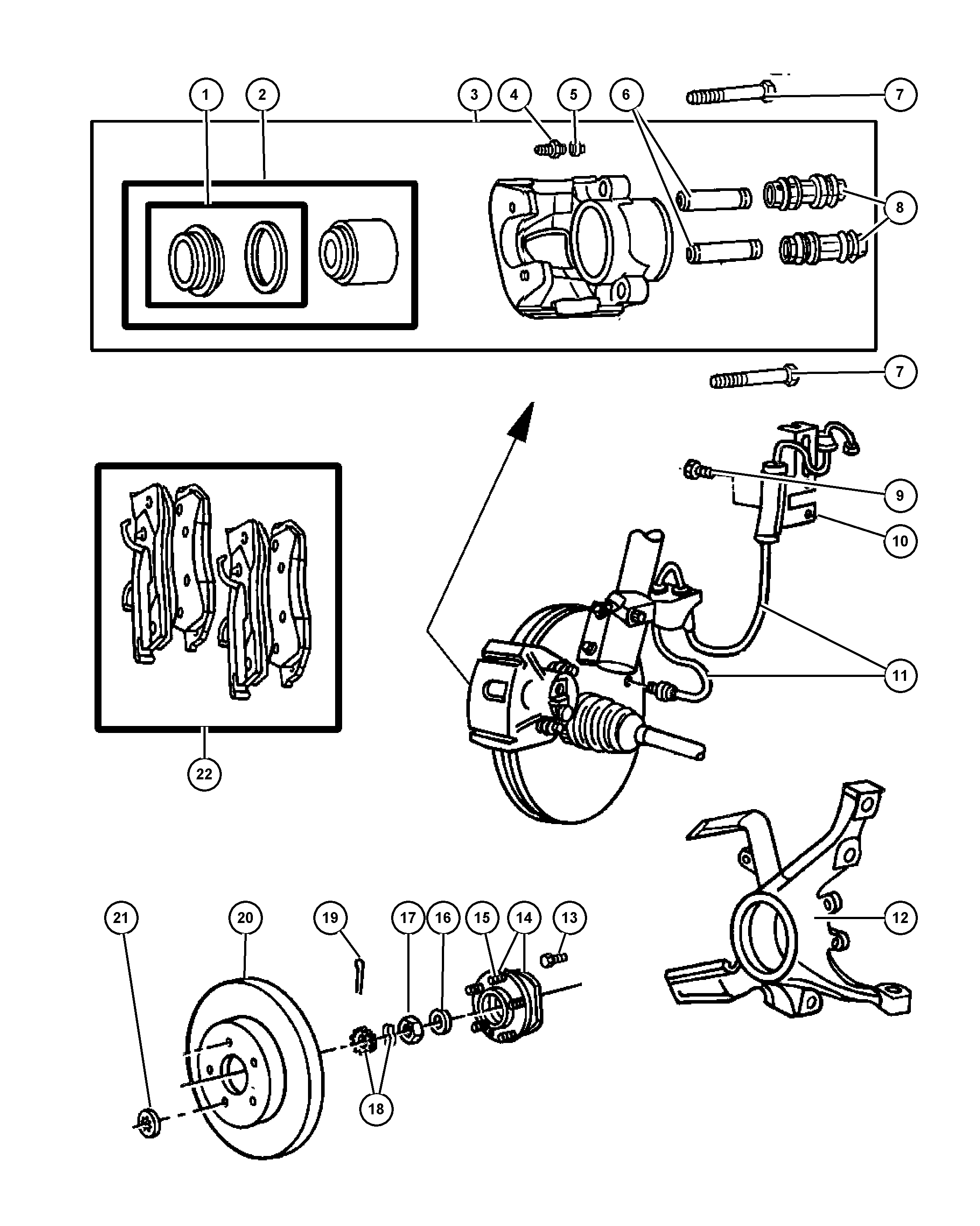 Chrysler 4721 820AE - Disc frana aaoparts.ro