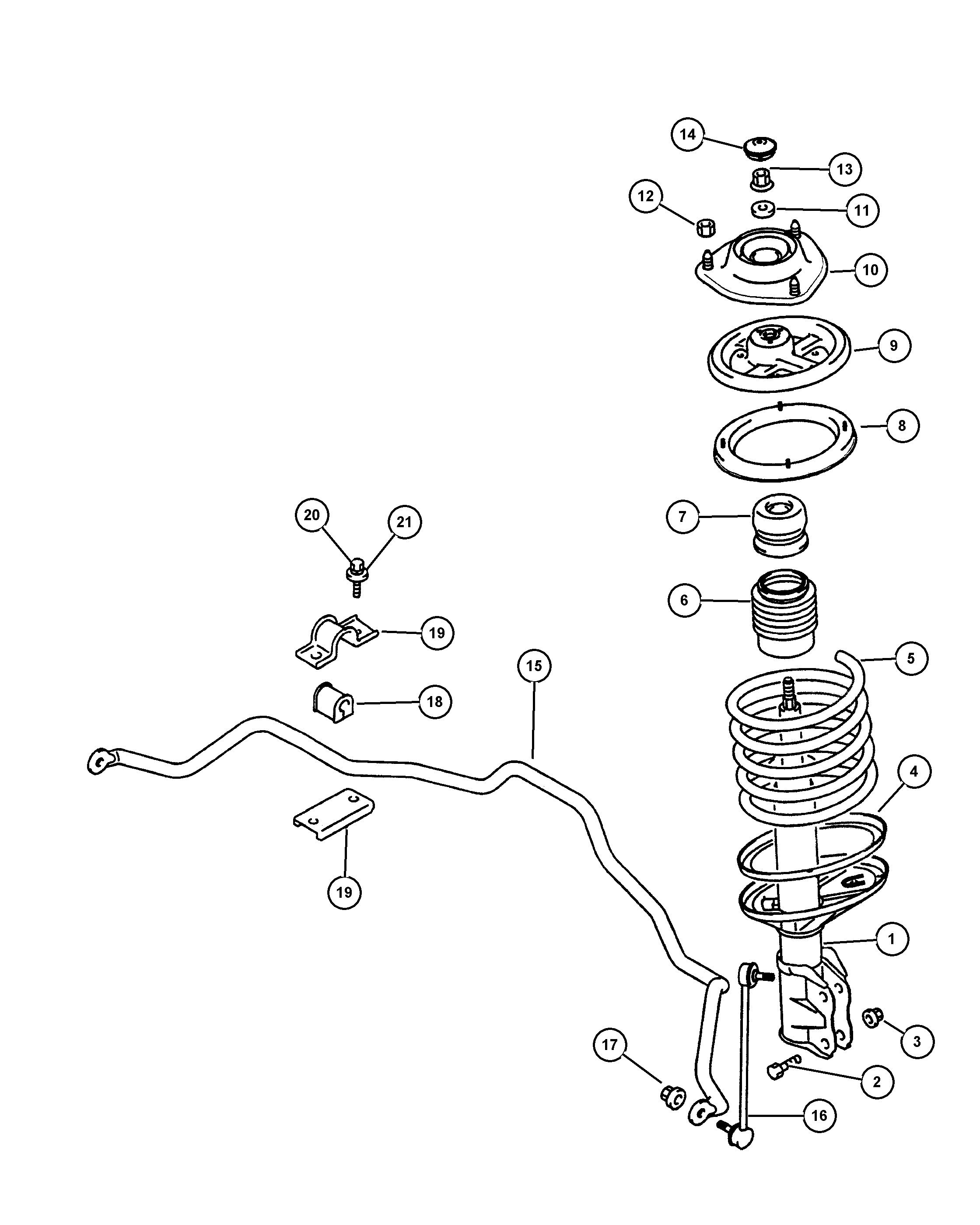 Mitsubishi MR29 7333 - Brat / bieleta suspensie, stabilizator aaoparts.ro