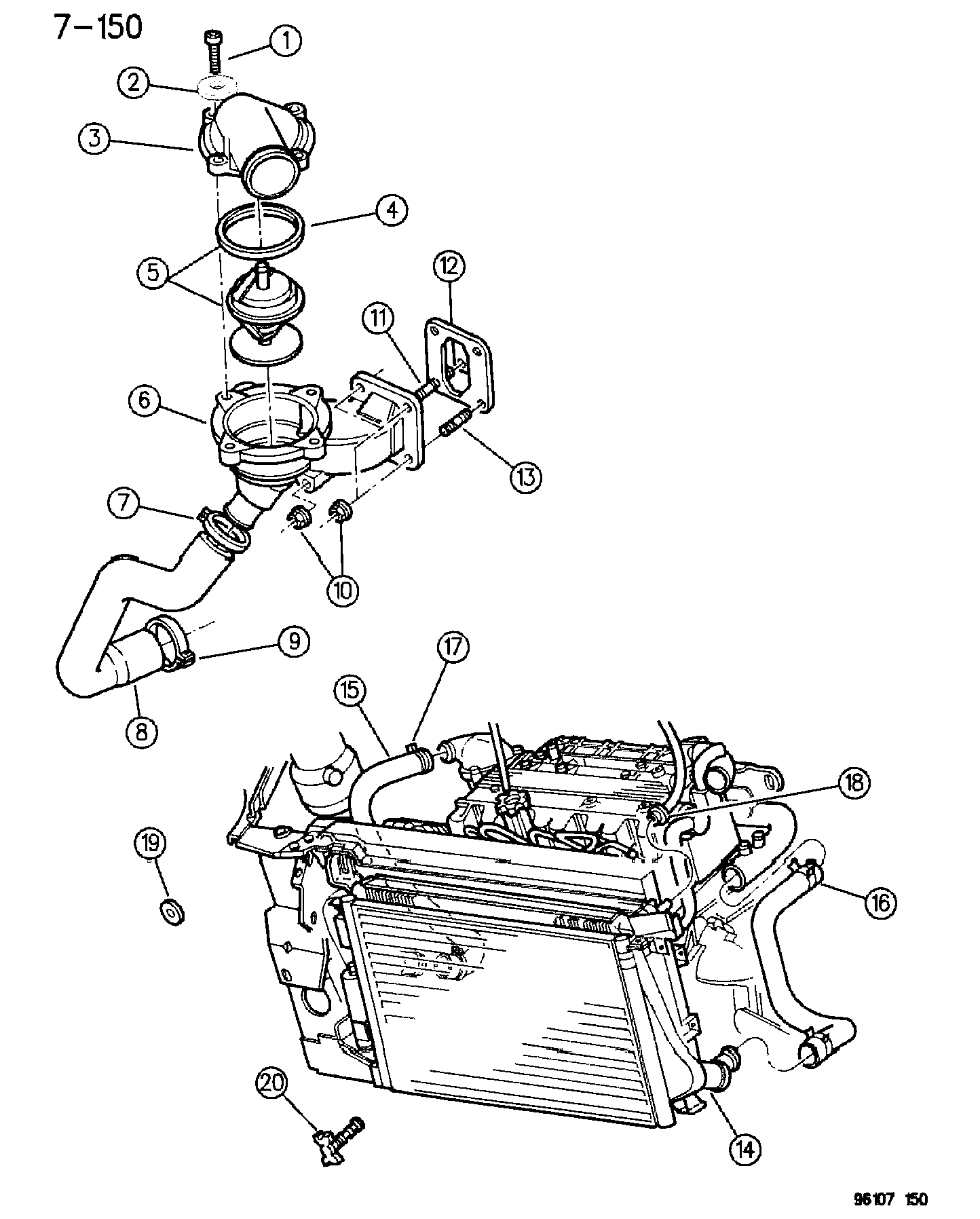 Chrysler 47 789 75 - Termostat,lichid racire aaoparts.ro