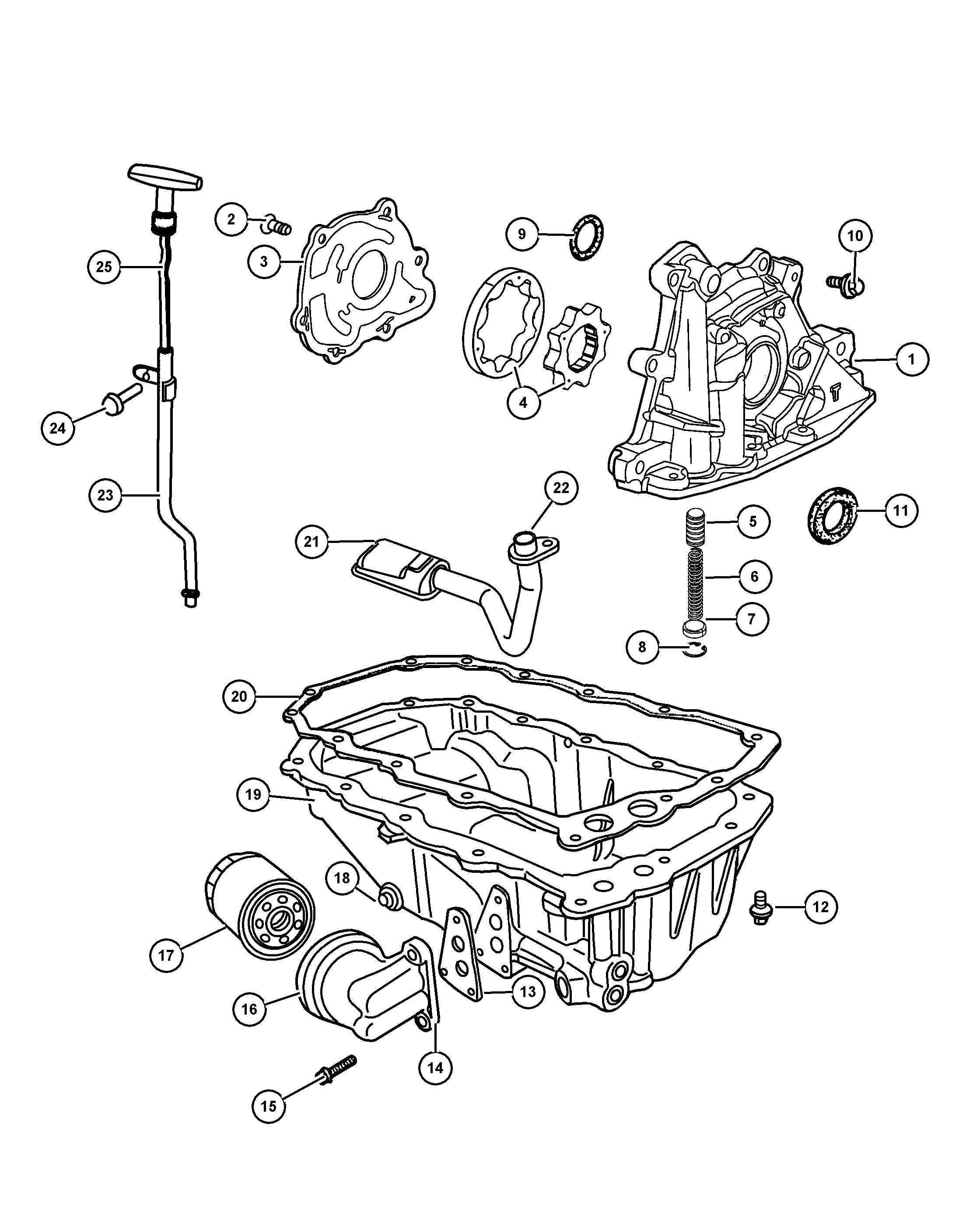 Chrysler 4105 409AC - Filtru ulei aaoparts.ro