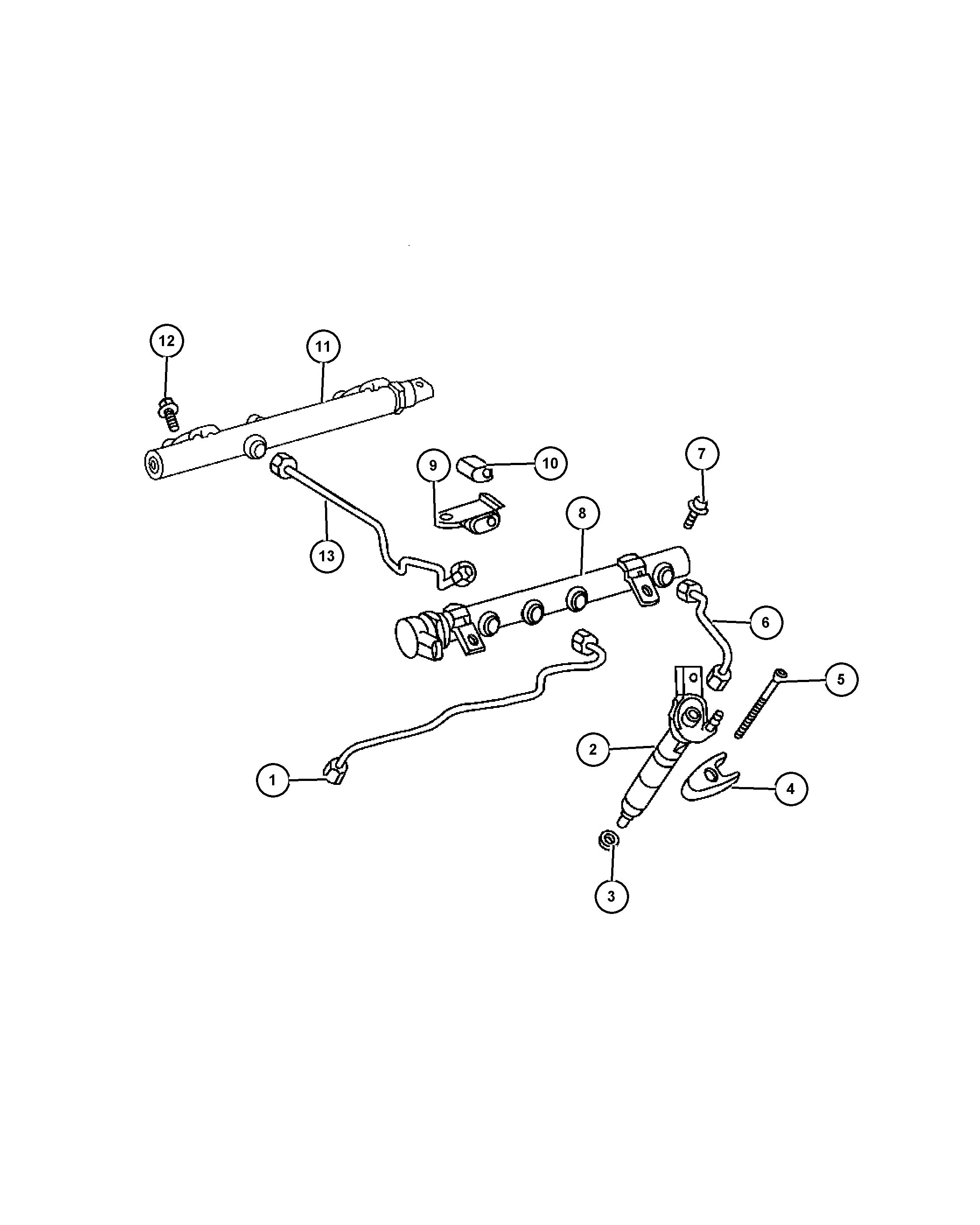 Dodge 68001 053AA - Surub, suport injector aaoparts.ro