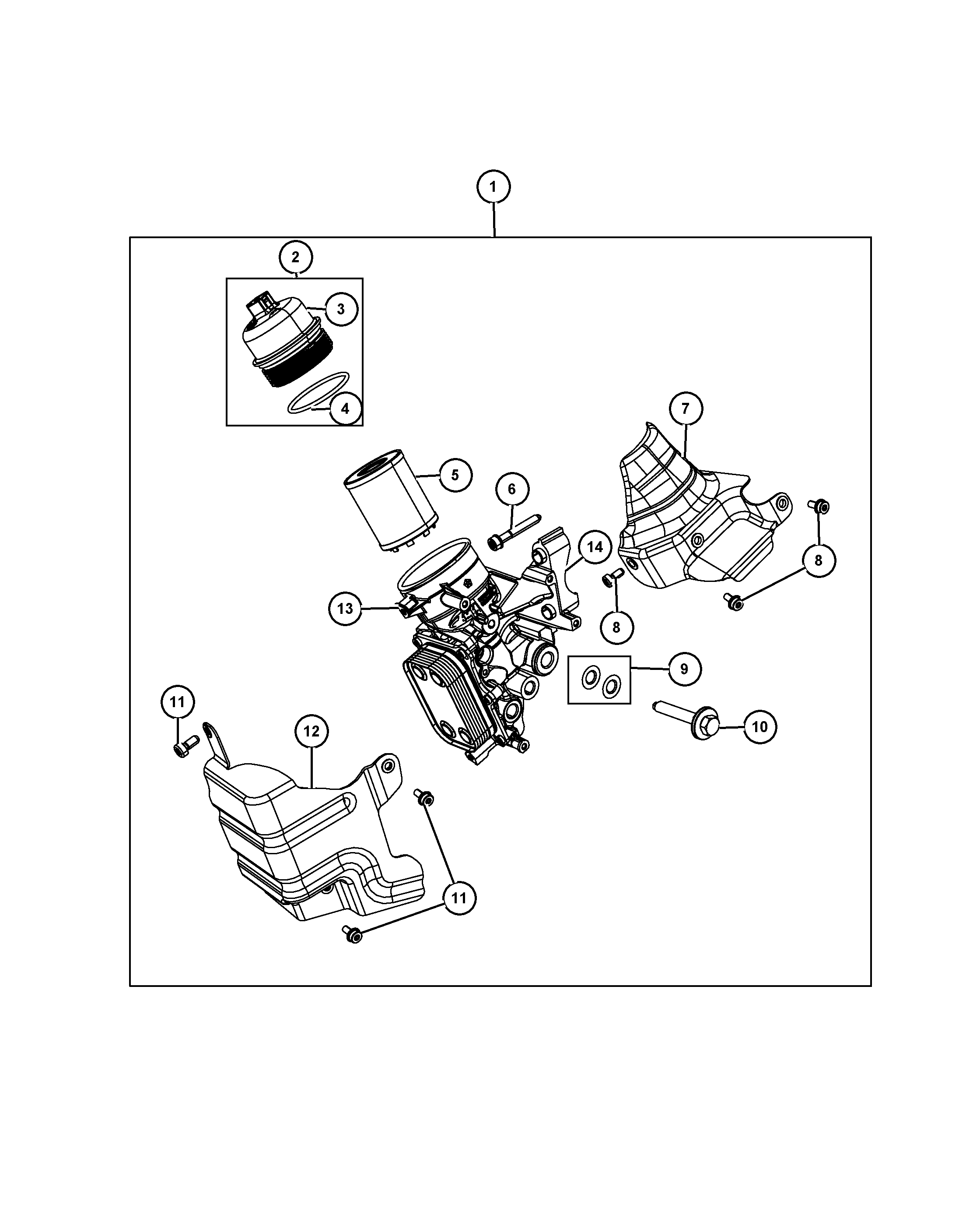 GM 68102 241AA - Filtru ulei aaoparts.ro