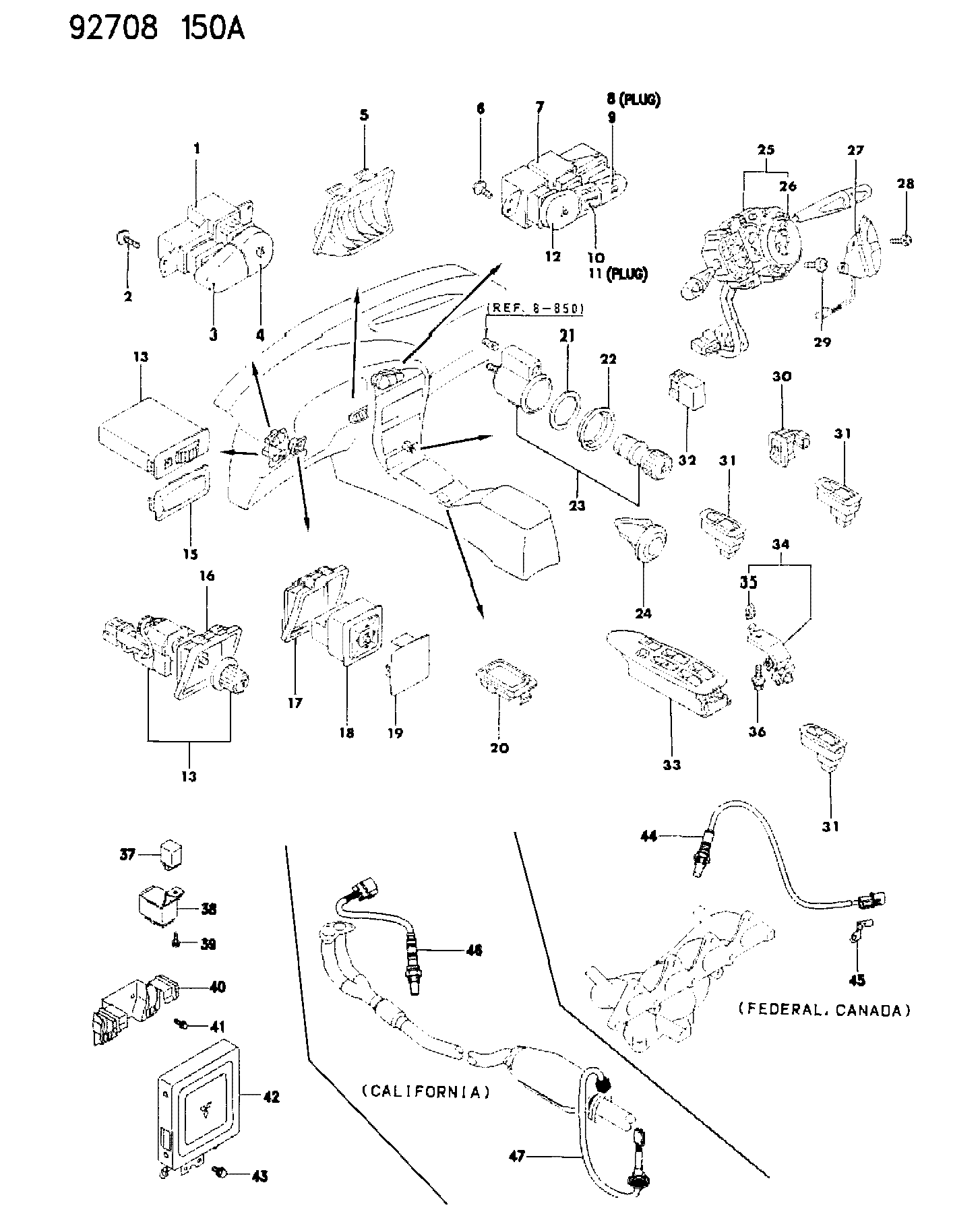 Chrysler MD181 398 - Sonda Lambda aaoparts.ro