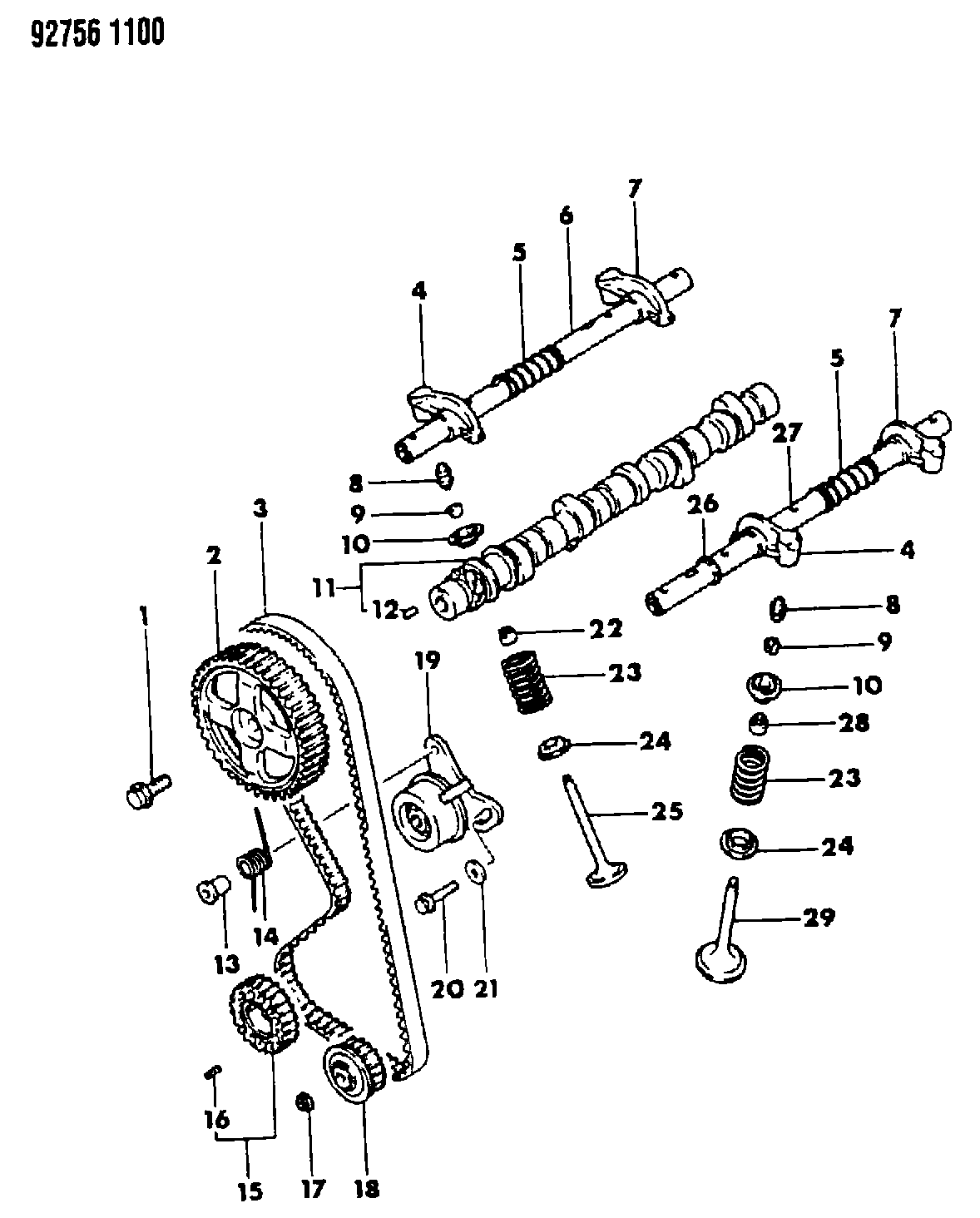 Mitsubishi MD14 0227 - Curea de distributie aaoparts.ro