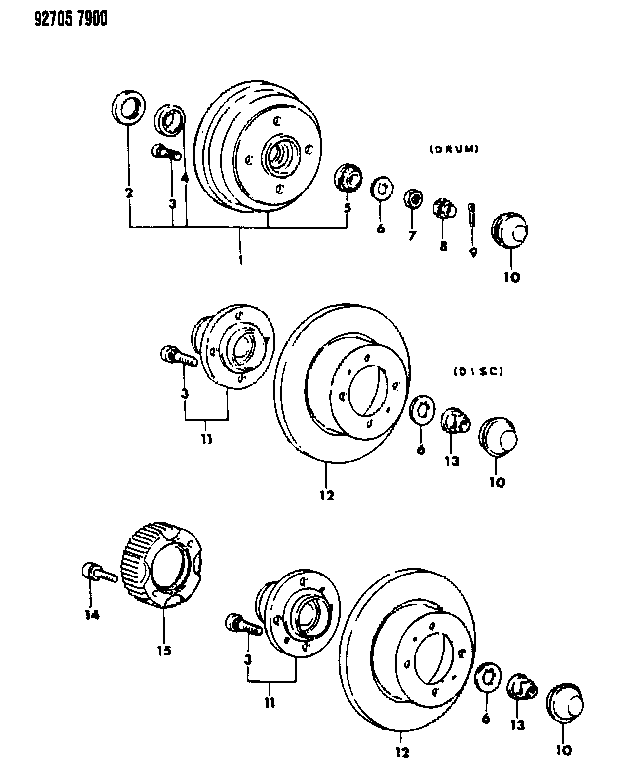 Mitsubishi MA12 5843 - Set rulment roata aaoparts.ro