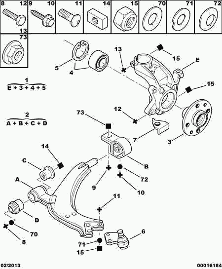 PEUGEOT 3640.50 - Articulatie sarcina / ghidare aaoparts.ro