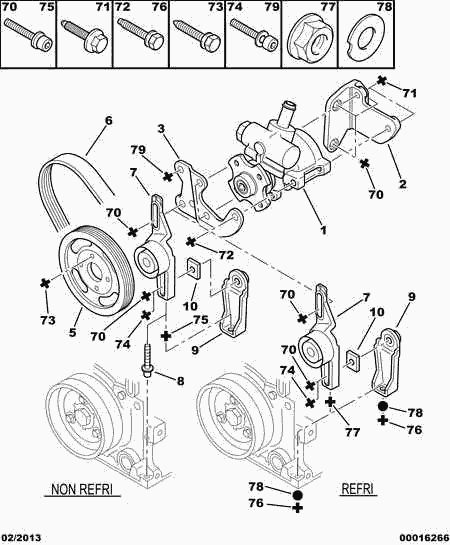 PEUGEOT 5750.SE - Curea transmisie cu caneluri aaoparts.ro