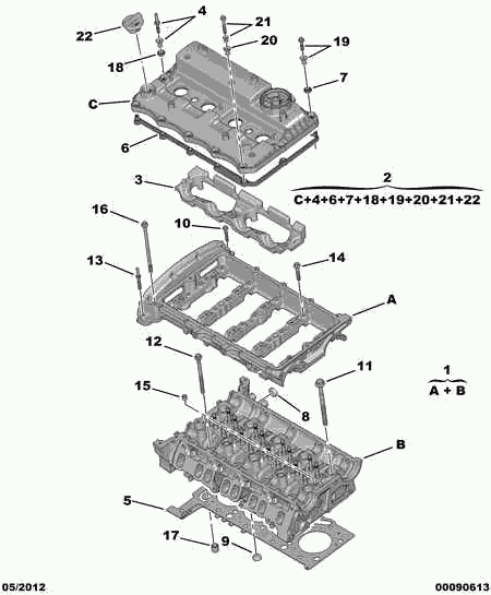 PEUGEOT 96 756 914 80 - Capac culbutor aaoparts.ro