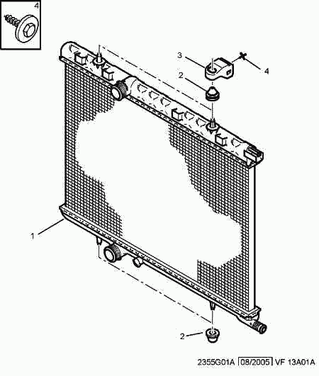 PSA 1330.G2 - Radiator, racire motor aaoparts.ro