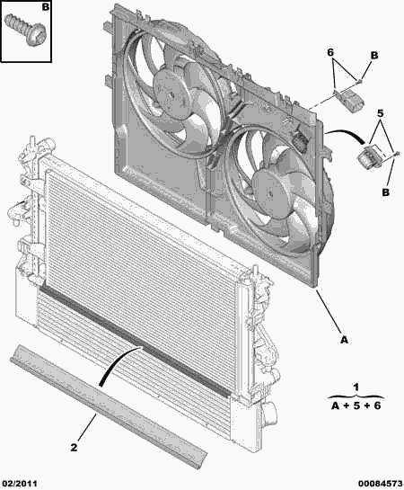 CITROËN 1267 J7 - Rezistor, ventilator habitaclu aaoparts.ro