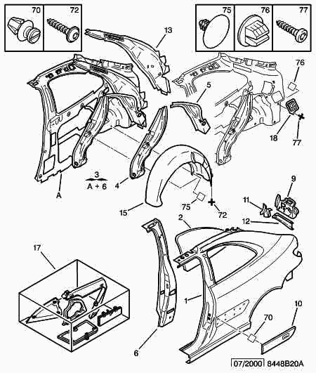 PSA 7518.C0 - Clip aaoparts.ro