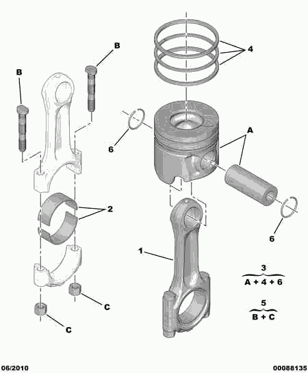 Peugeot Motorcycles 0628 R1 - Piston aaoparts.ro