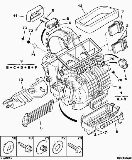 PEUGEOT 6441 Q8 - Rezistor, ventilator habitaclu aaoparts.ro