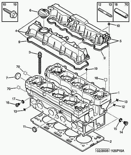 Vauxhall 0249 C6 - OIL SEPARATOR PLATE aaoparts.ro