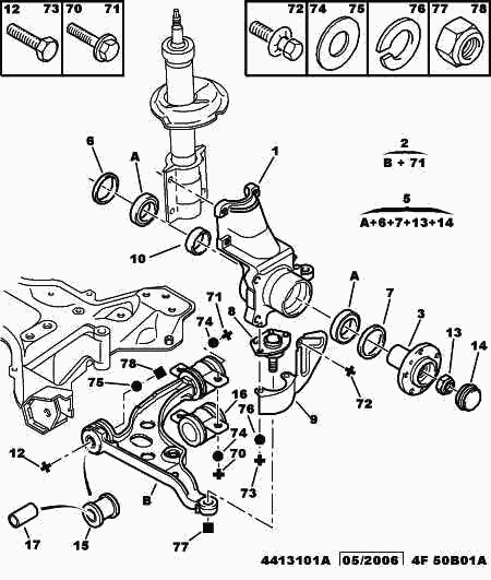 Alfa Romeo 3520 N3 - Brat, suspensie roata aaoparts.ro