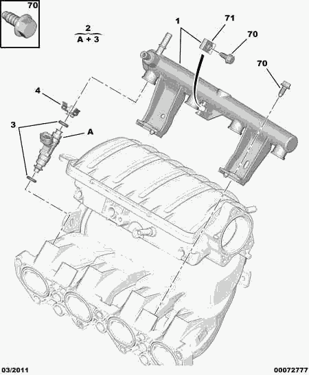 PEUGEOT 1984 F7 - Portinjector aaoparts.ro