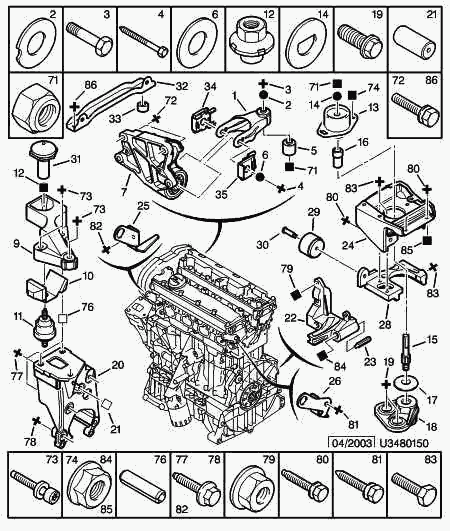 CITROËN 1806.49 - Suport motor aaoparts.ro