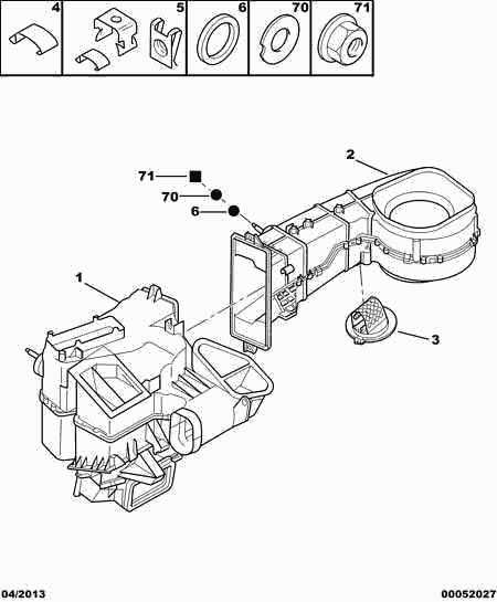 PEUGEOT (DF-PSA) 95 668 115 - Rezistor, ventilator habitaclu aaoparts.ro