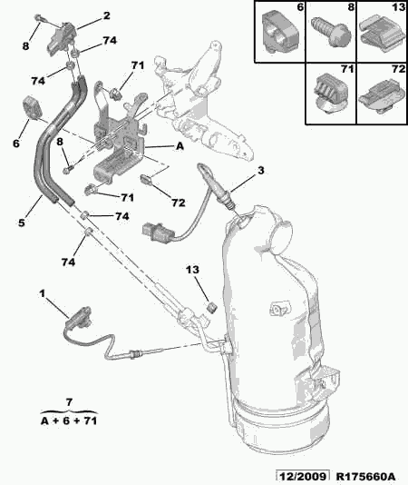 CITROËN/PEUGEOT 1618 Z9 - Senzor, presiune gaze evacuare aaoparts.ro