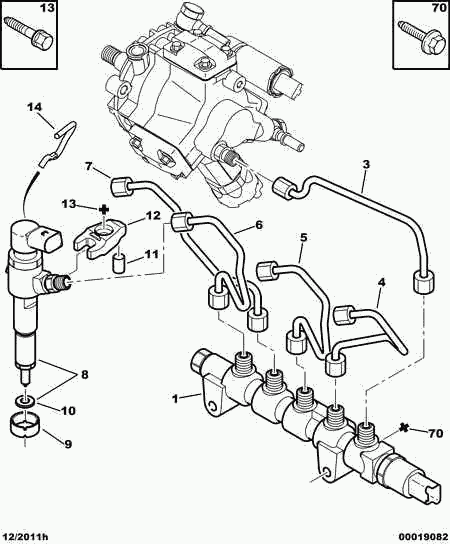 CITROËN/PEUGEOT 1981.84 - Scut protectie termica, inst. injectie aaoparts.ro