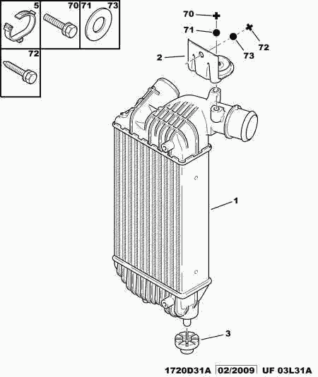 PEUGEOT 0384 G8 - Intercooler, compresor aaoparts.ro