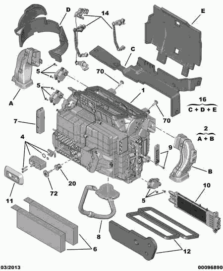 DS 98 014 481 80 - Filtru, aer habitaclu aaoparts.ro