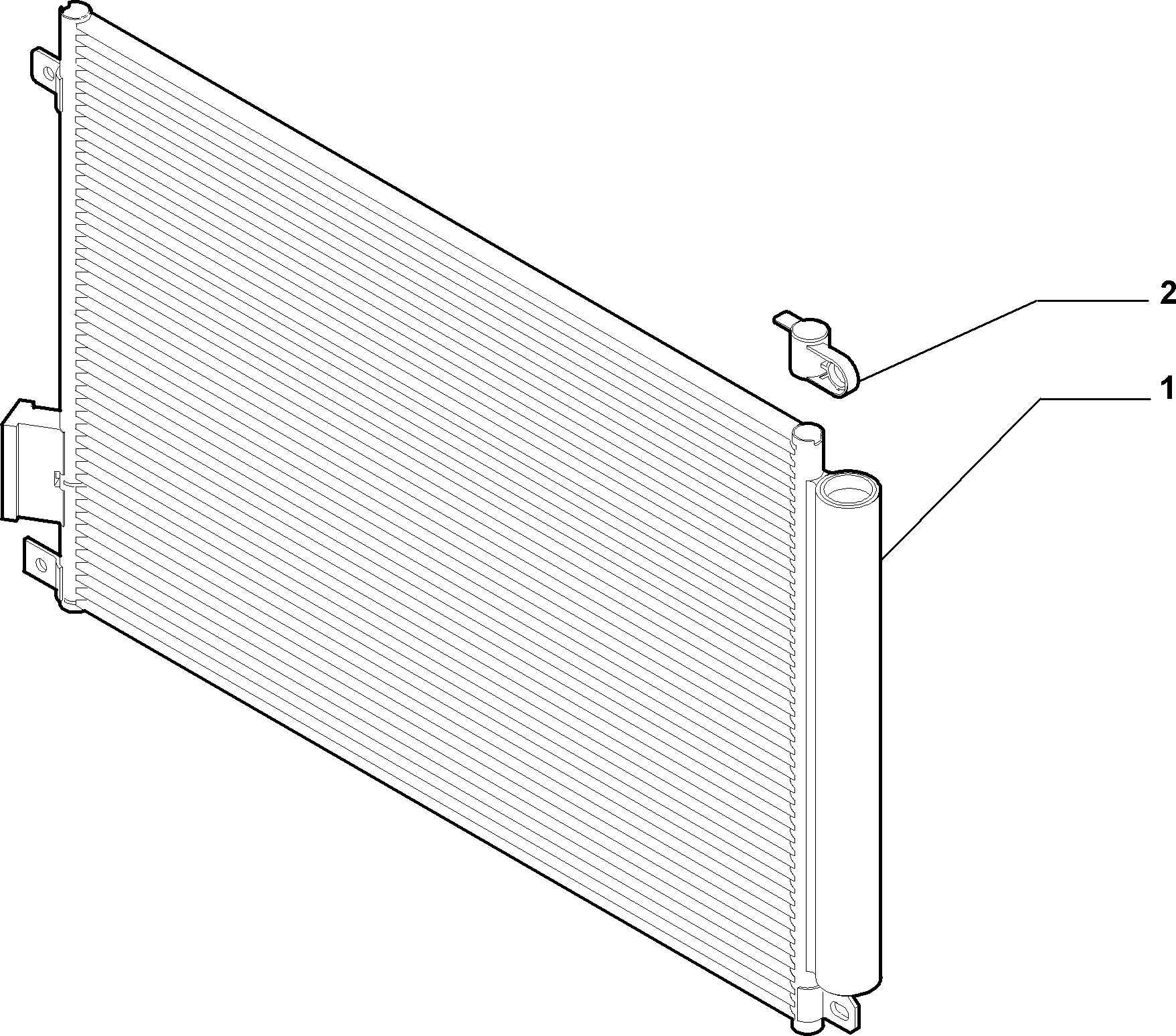 FCA 51930033 - Condensator, climatizare aaoparts.ro
