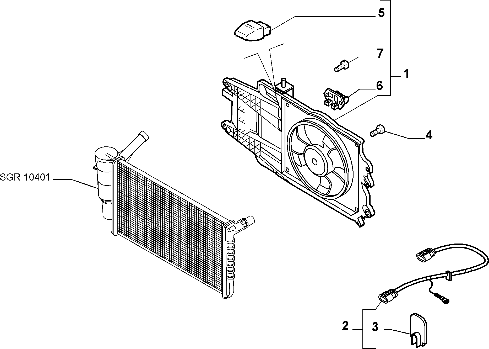 FCA 51736774 - Rezistor, ventilator habitaclu aaoparts.ro