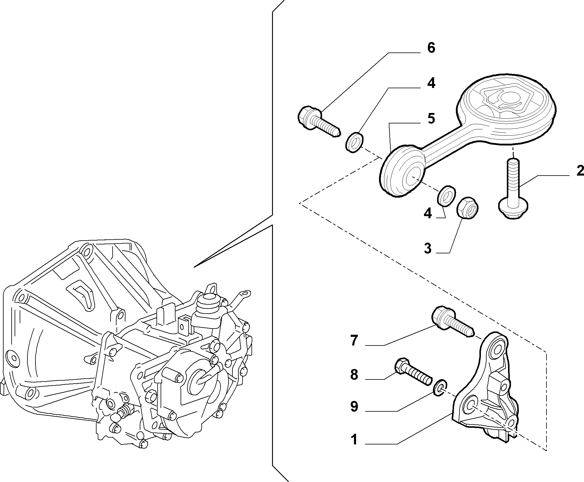 FCA 51798804 - Suport motor aaoparts.ro