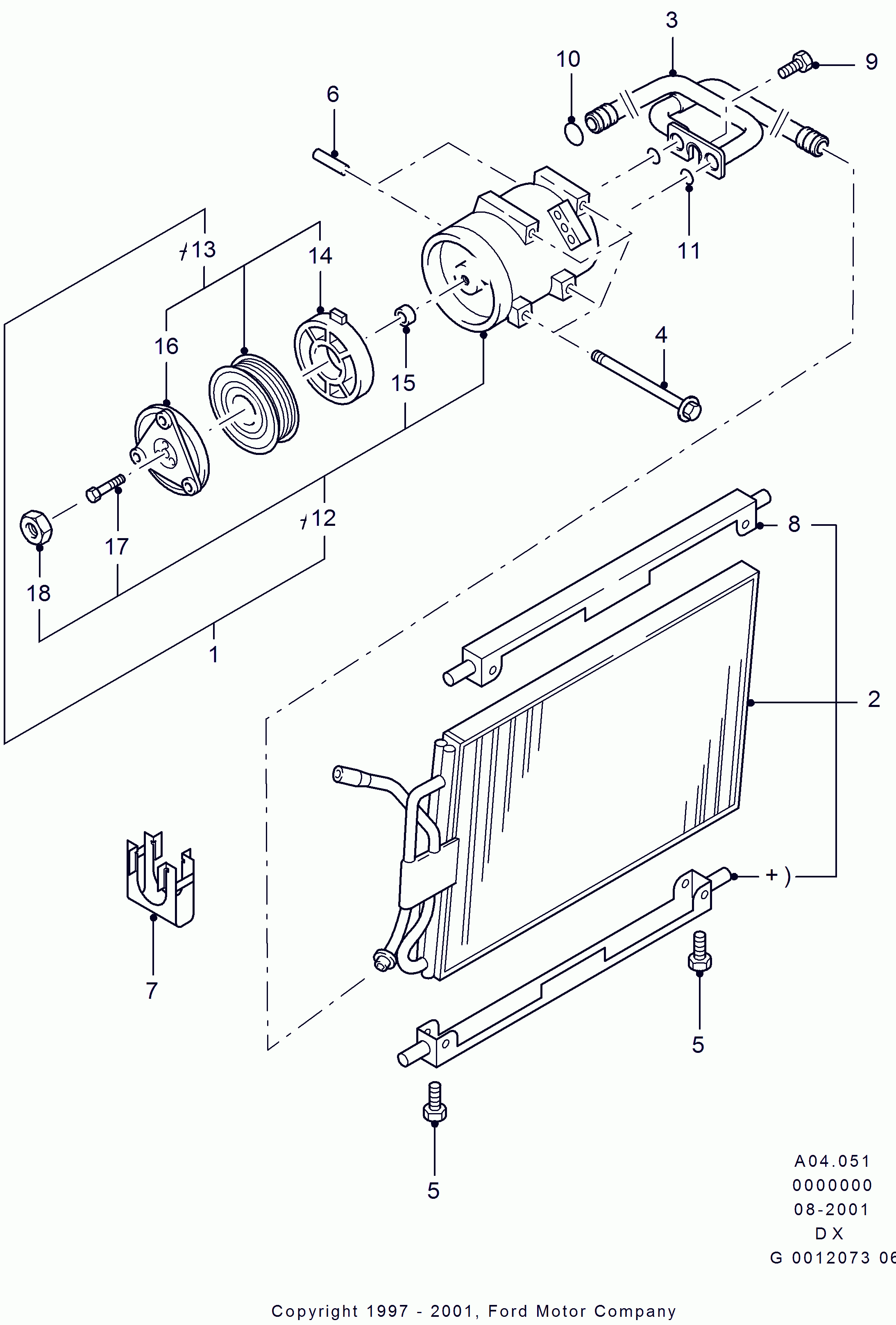 FORD 4764809 - Compresor, climatizare aaoparts.ro