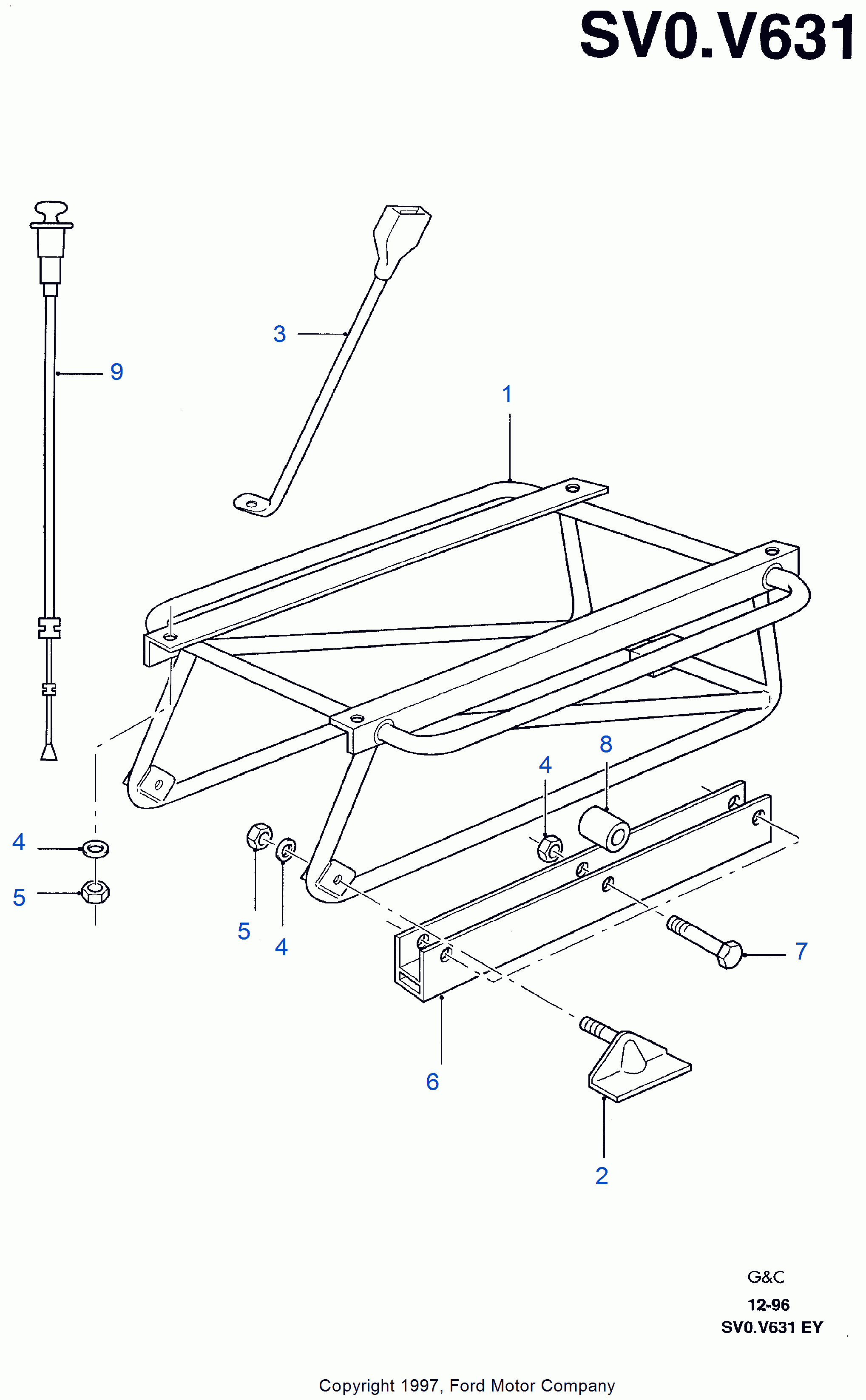 FORD 1549071 - Rulment sarcina suport arc aaoparts.ro
