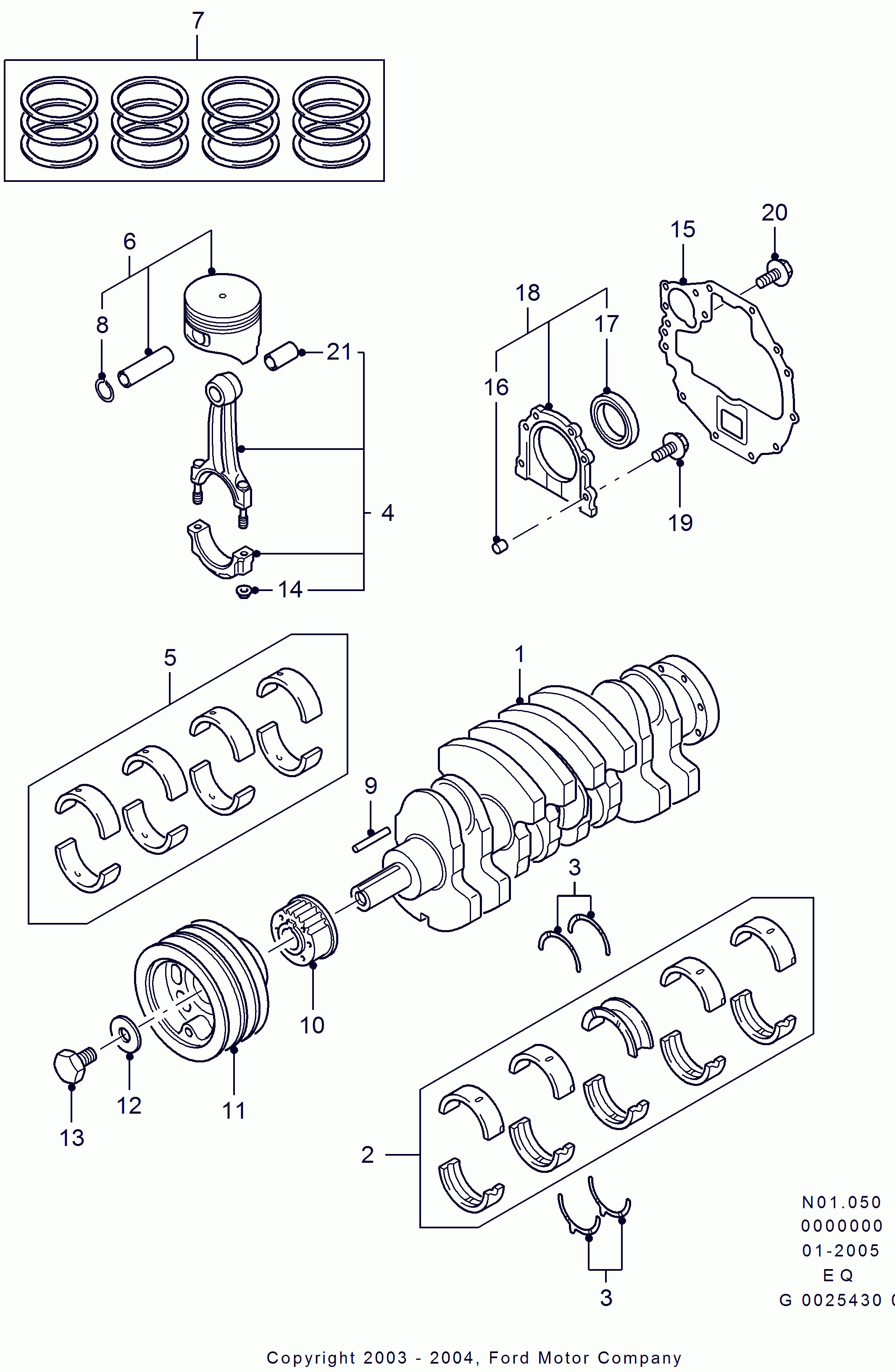 MAHLE 015 95 N0 - Set segmenti piston aaoparts.ro