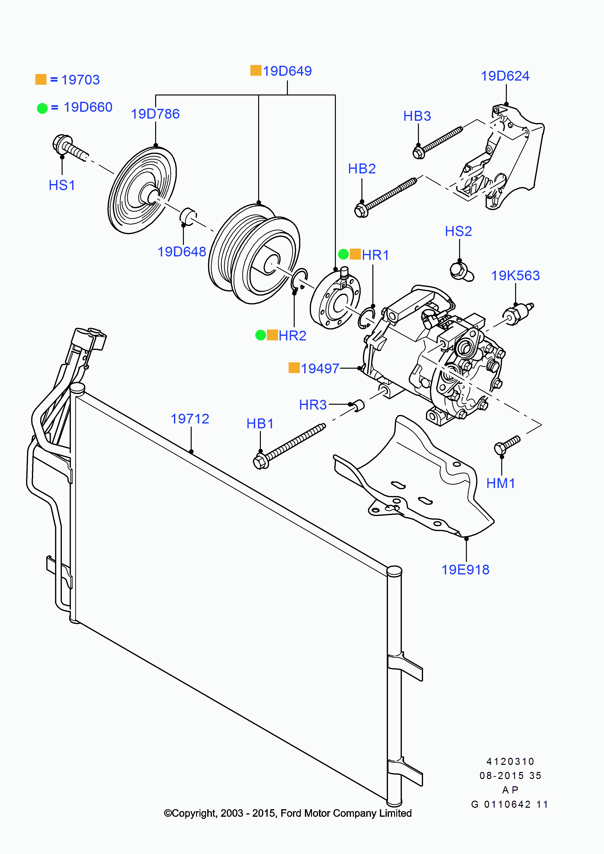 FORD 1 809 656 - Compresor, climatizare aaoparts.ro