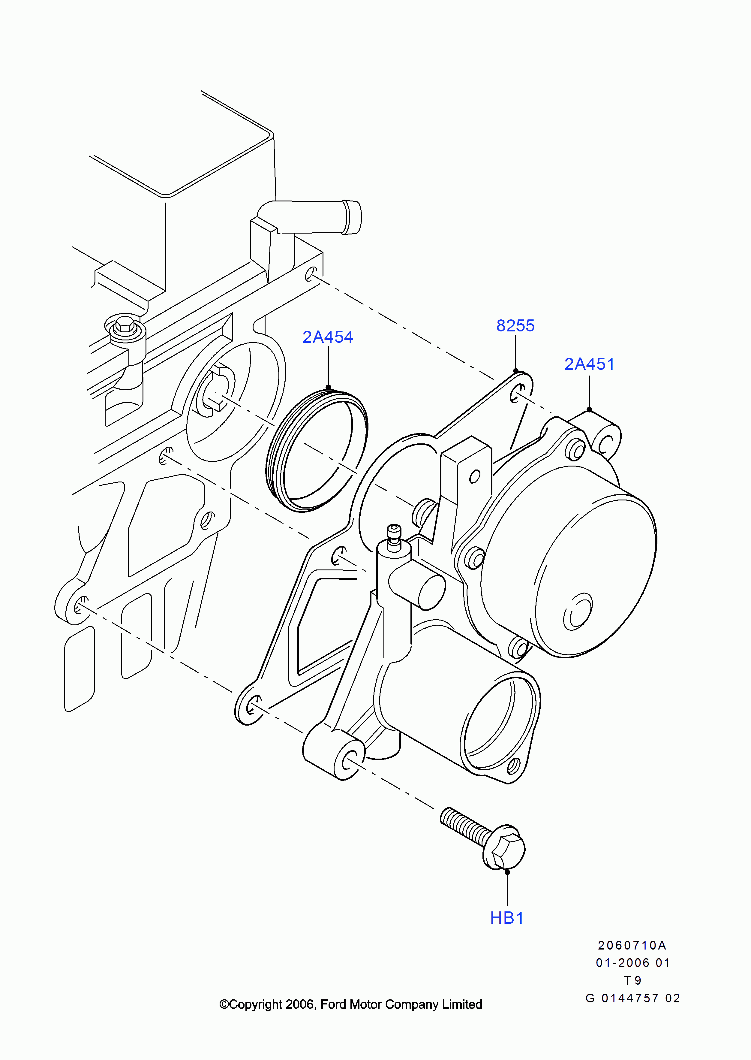 Pierburg 7.22454.14.0 - Pompa vacuum,sistem de franare aaoparts.ro