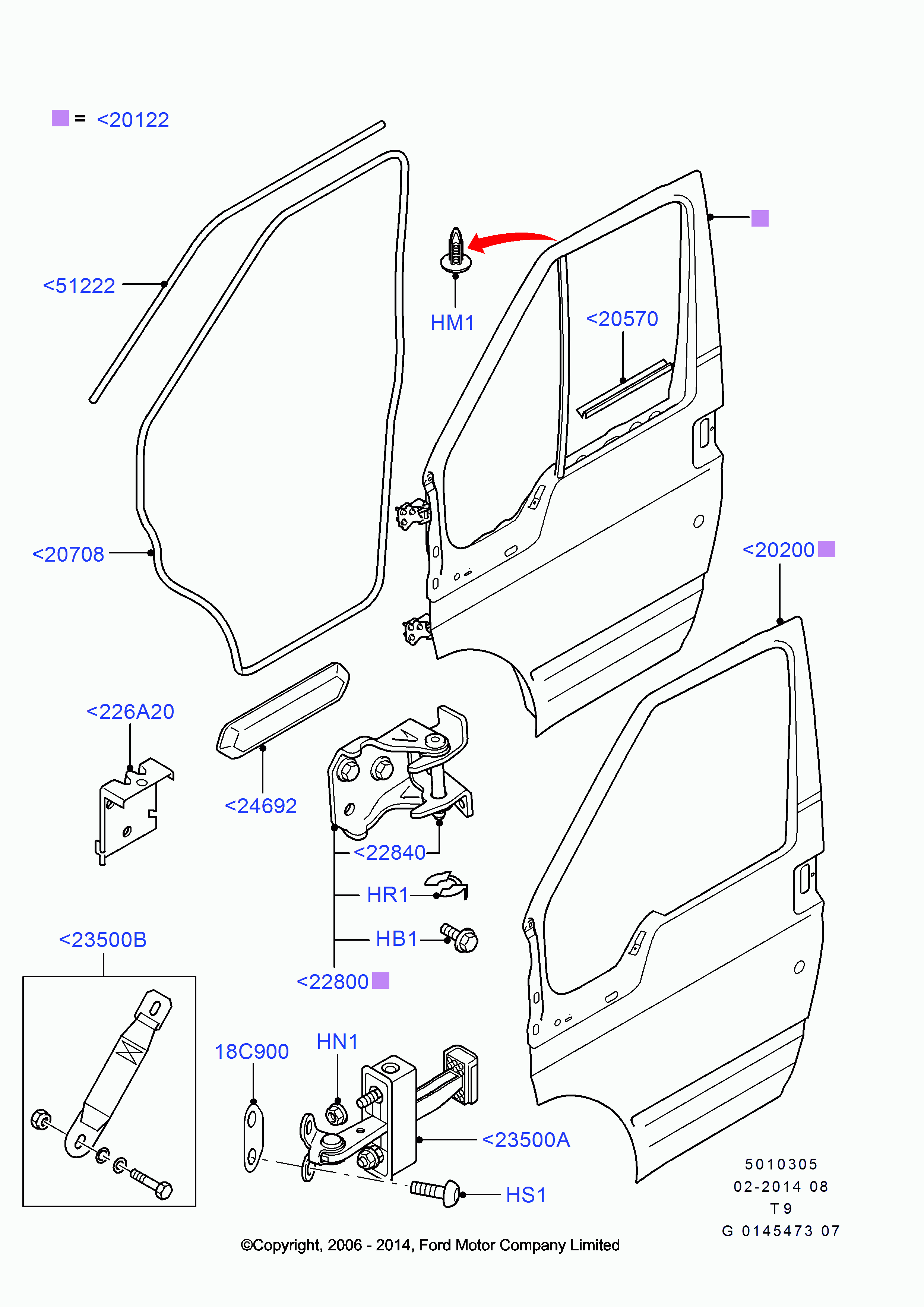 FORD 1555296 - Cheder usa aaoparts.ro