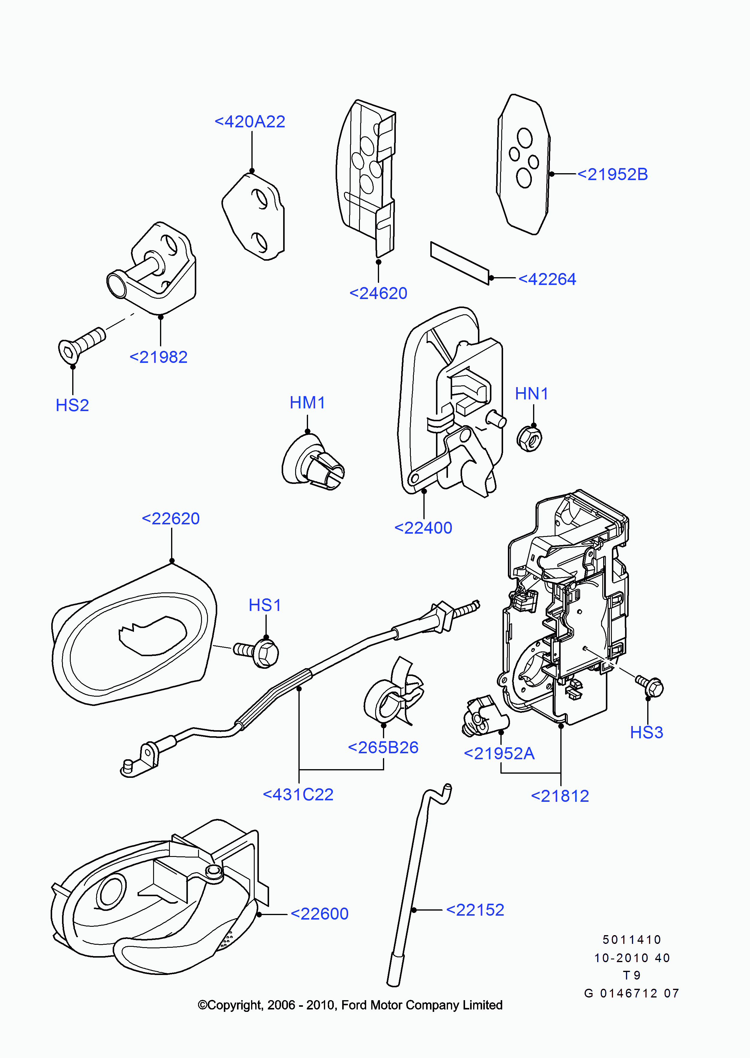 FEBI Bilstein 179375 - Maner usa aaoparts.ro