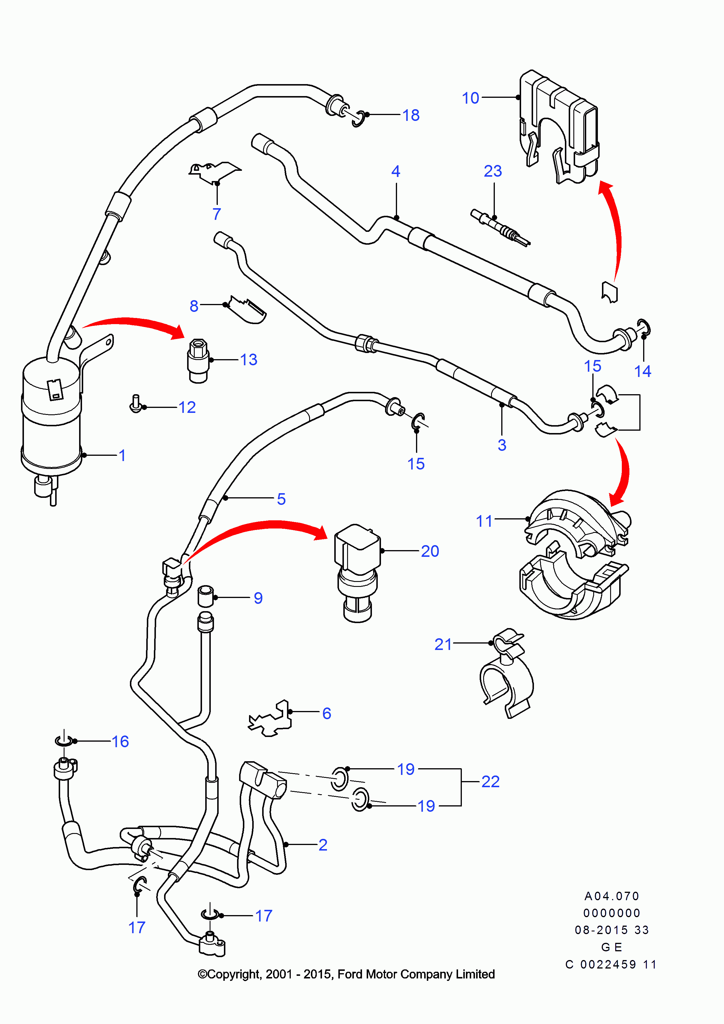 NISSENS 95330 - Uscator,aer conditionat aaoparts.ro