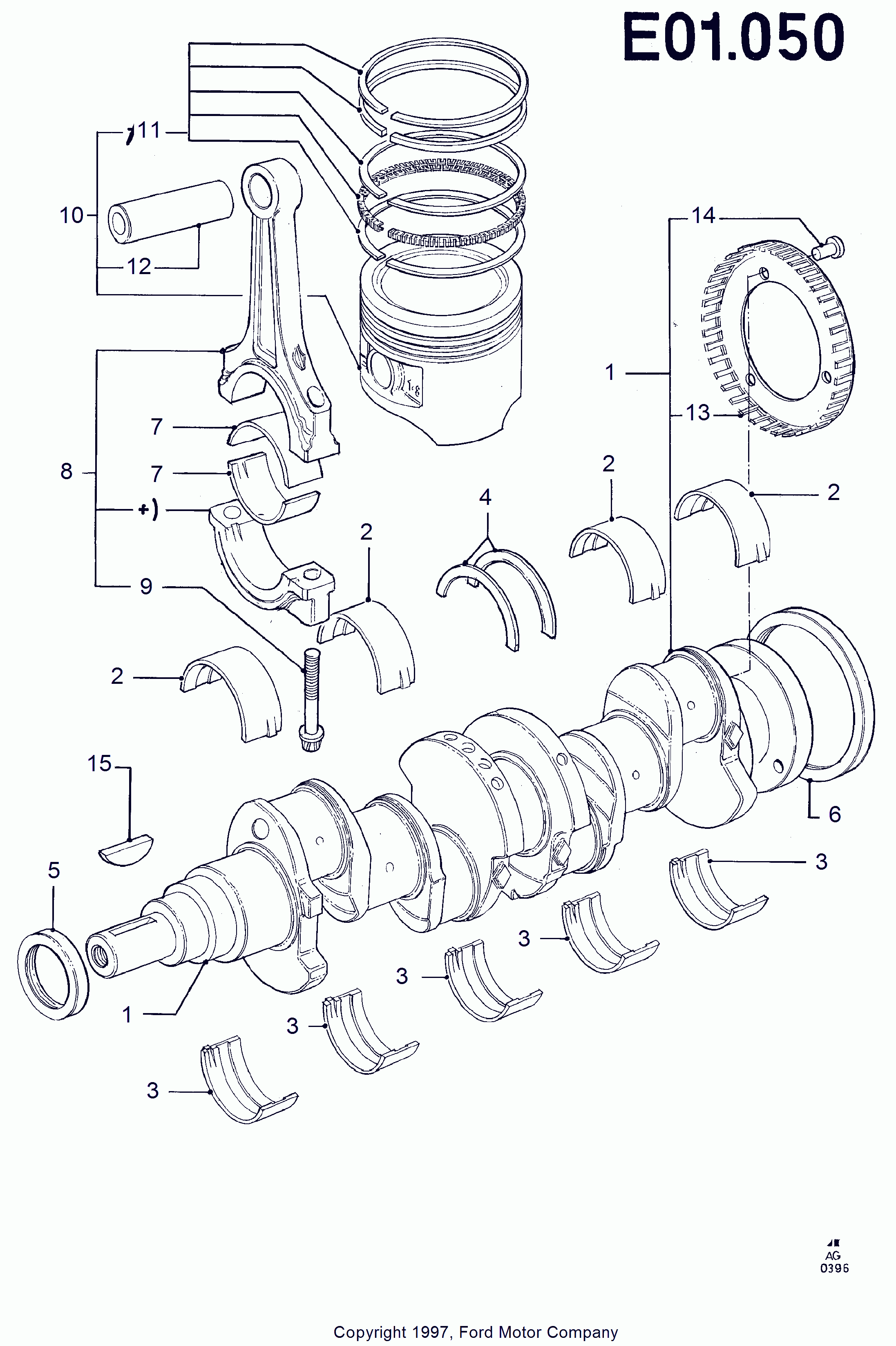 FORD 1 669 254 - Simering, ax cu came aaoparts.ro
