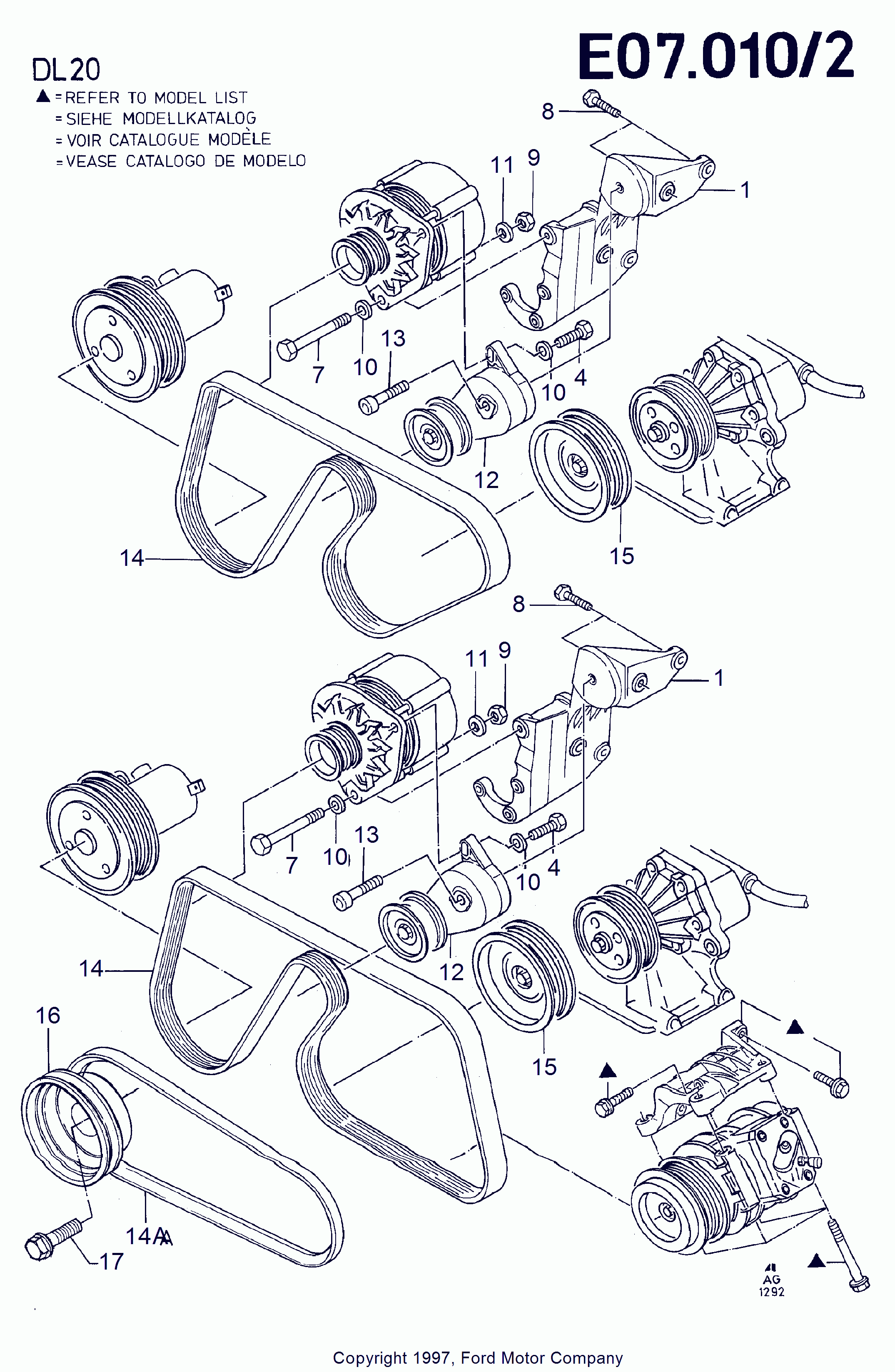 FORD 6788620 - Curea transmisie cu caneluri aaoparts.ro