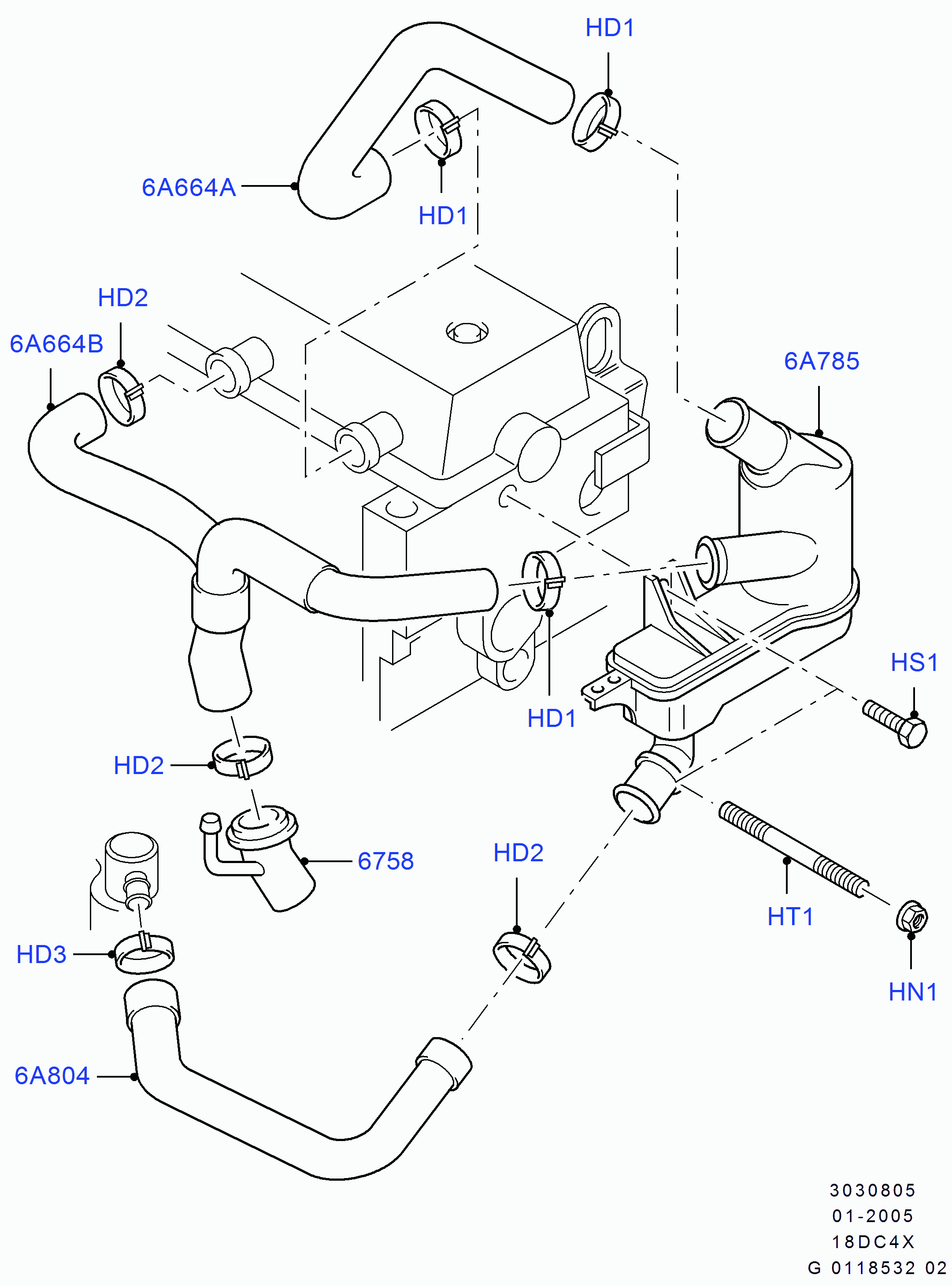 Metzger 2380218 - Furtun, aerisire chiulasa aaoparts.ro