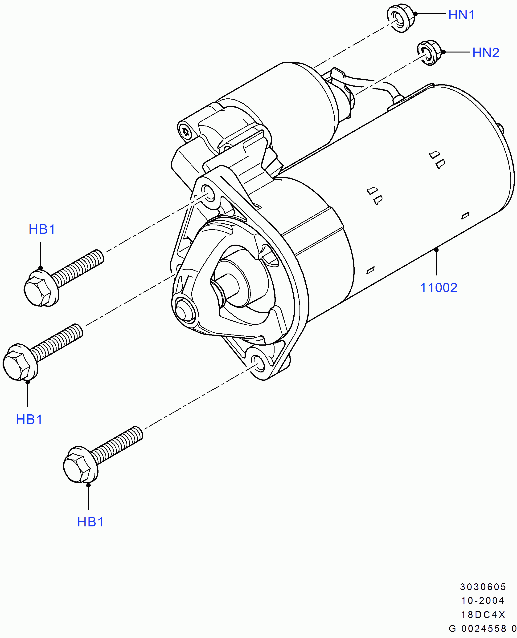 BOSCH 0 986 021 820 - Starter aaoparts.ro