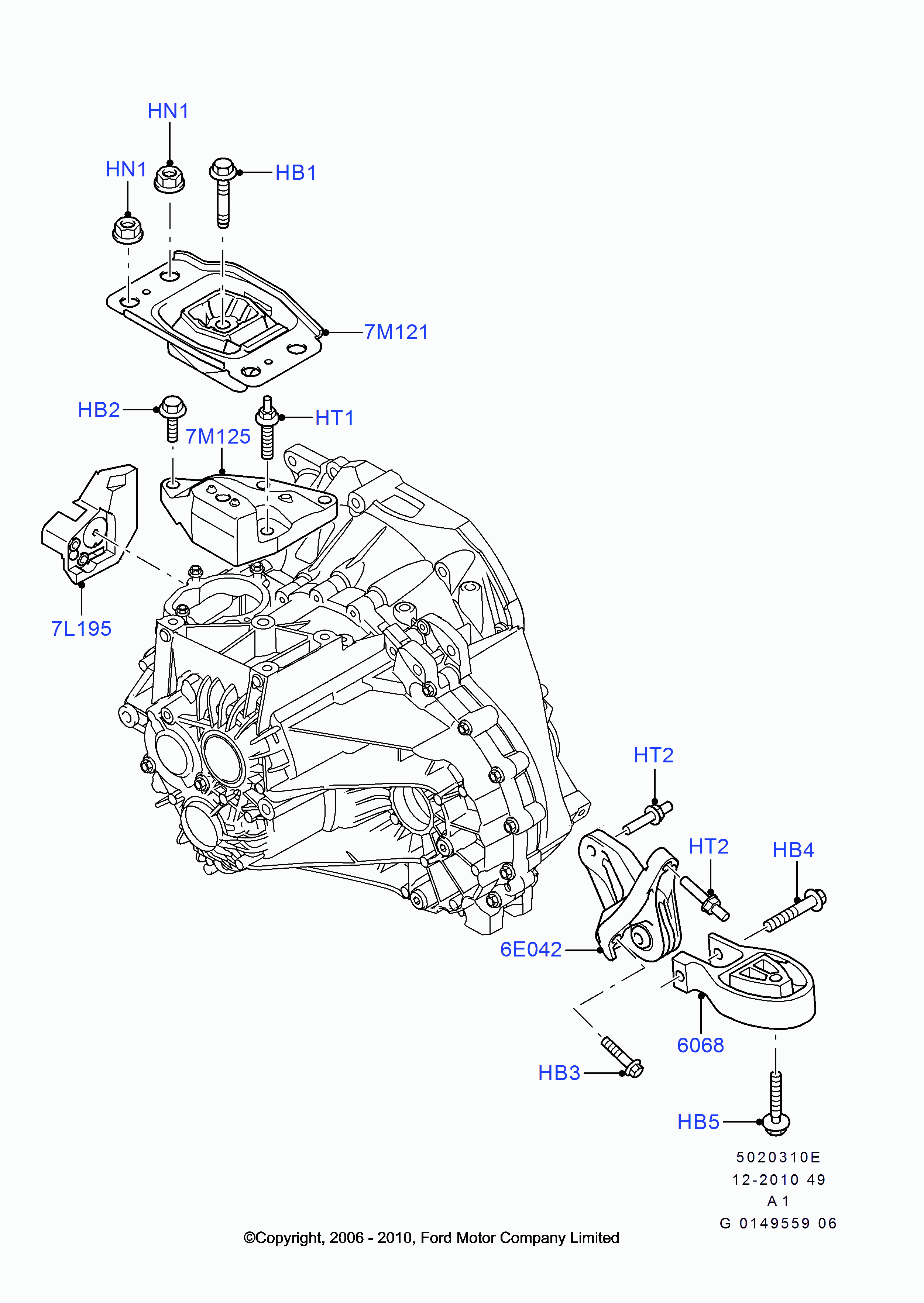 LEMFÖRDER 39446 01 - Suport, transmisie automata aaoparts.ro